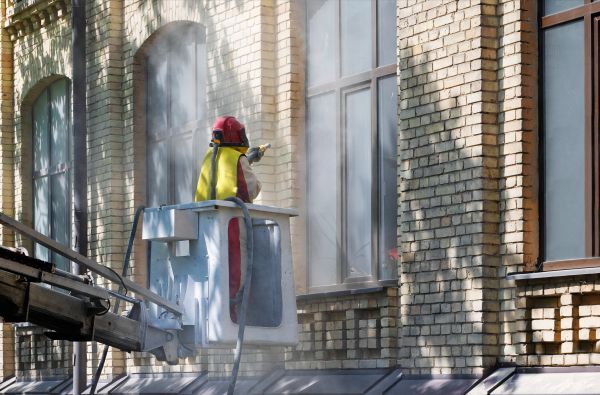 Brick Facade Cleaning in Naples